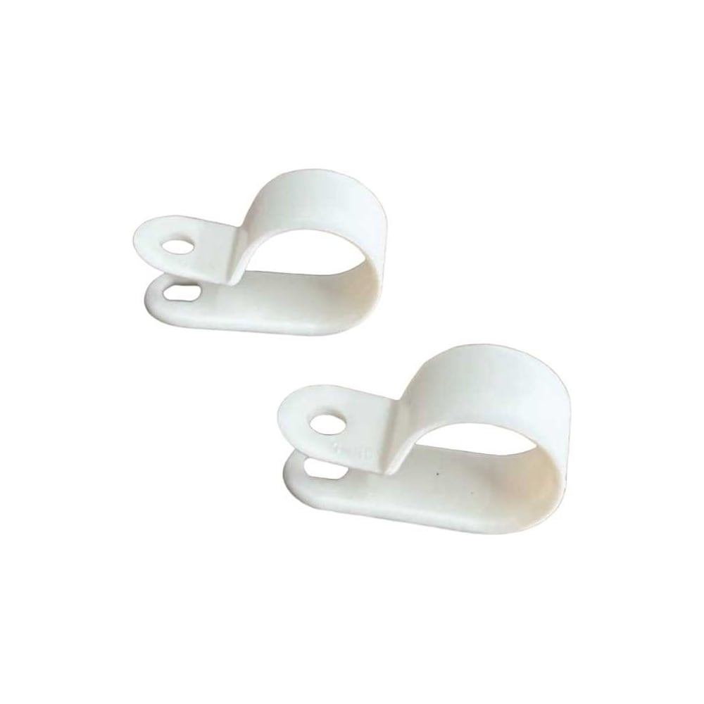 Изображение товара Крепеж серьга для кабеля d 12 белая 50 шт. (артикул 15-0565ф50)