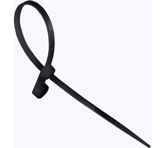 Изображение товара Хомут-стяжка кабельный с отверстием под винт 23 Болта 3x120 мм 100 шт 15-0805уп