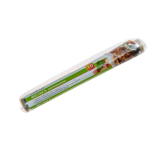 Изображение товара Алюминиевая фольга EUROHOUSE 10 м, 9 мкрн 3588