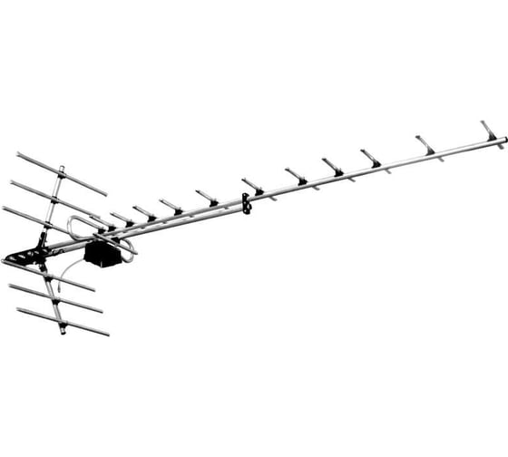 Изображение товара Антенна уличная Дельта Н1181F б/к (пассивная, DVB-T2, с б/п, 11-14 дБ, пакет) 24371