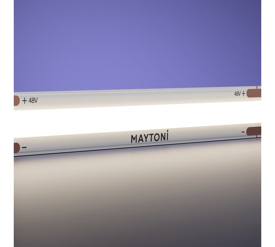 Изображение товара Светодиодная лента Maytoni 48В COB 8Вт/м 4000K 20м IP 20 201220