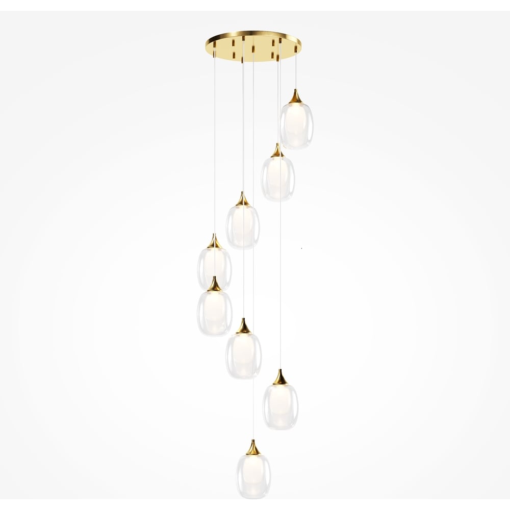 Изображение товара Подвесной светильник Maytoni MOD016PL-08BS1 стиль модерн регулировка высоты