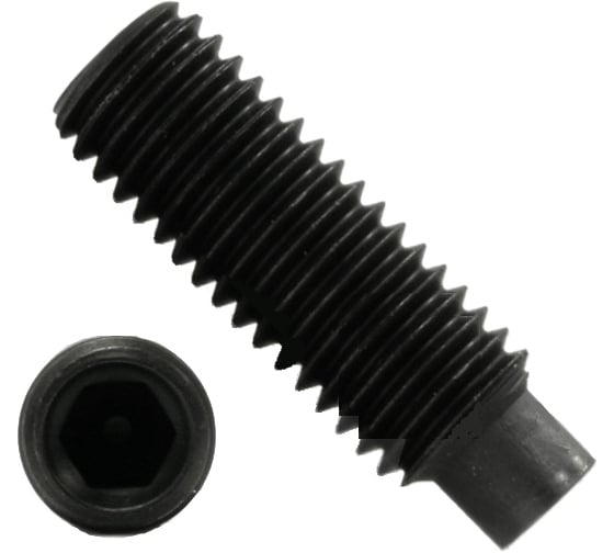 Изображение товара Винт Море-Метизов DIN 915, класс прочности 12.9, оксид, M3x12 мм, 100 шт. VINT915129OM312100М