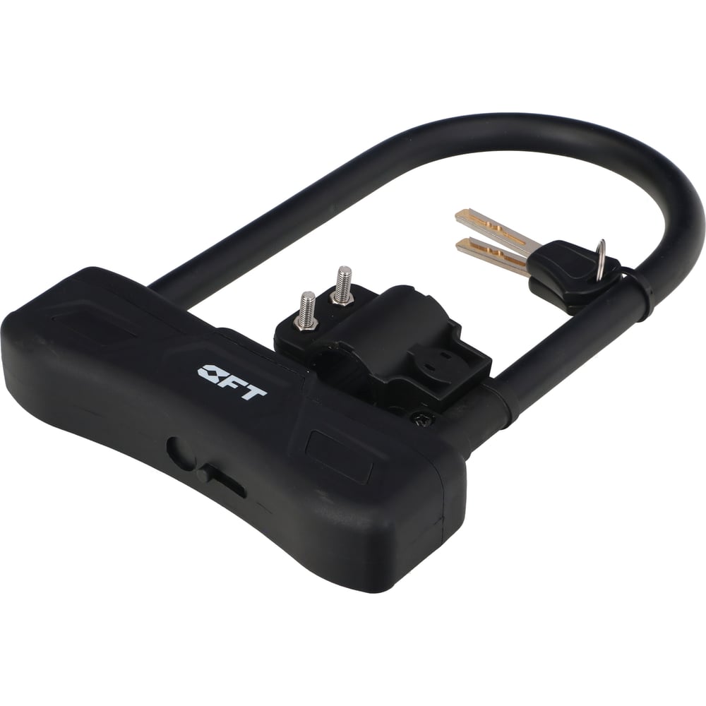 Изображение товара U-образный велосипедный замок FASTER TOOLS FT325-10 надежная защита от кражи