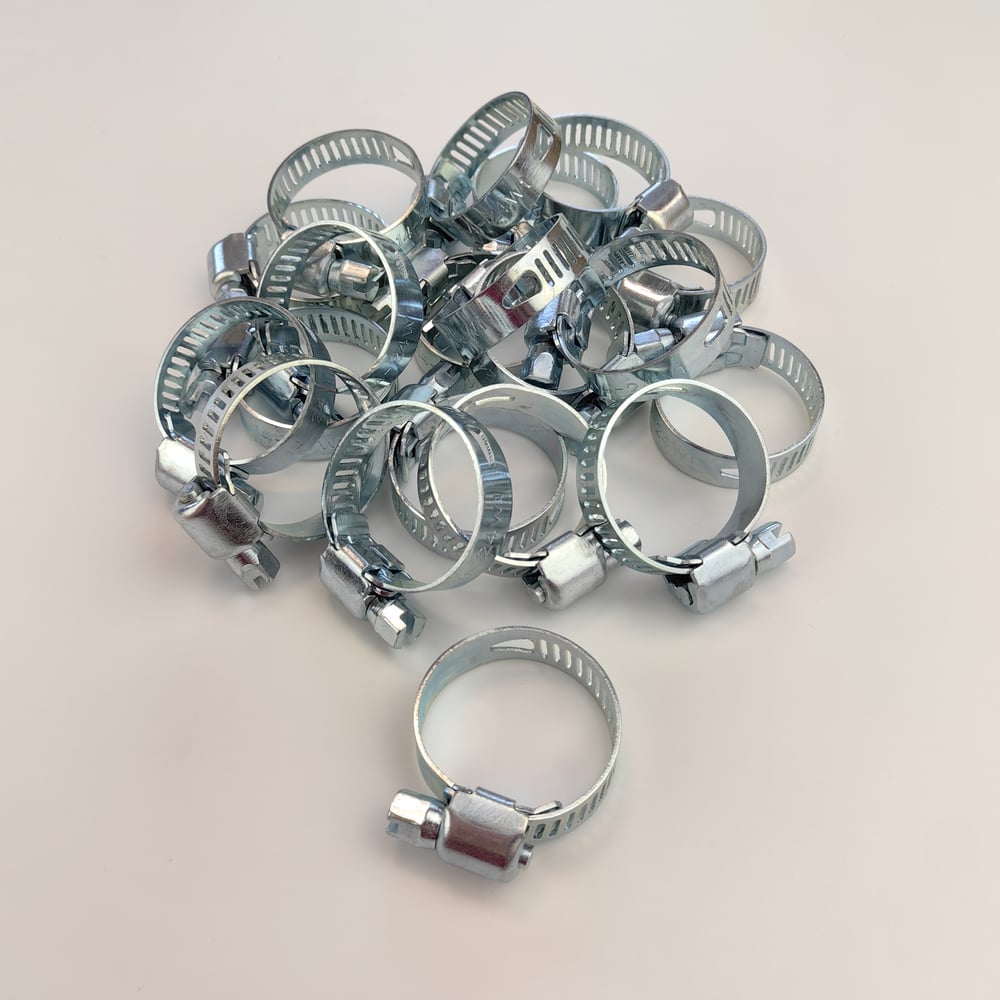 Изображение товара Хомут червячный HG 14-24 мм оцинкованная сталь 20 шт