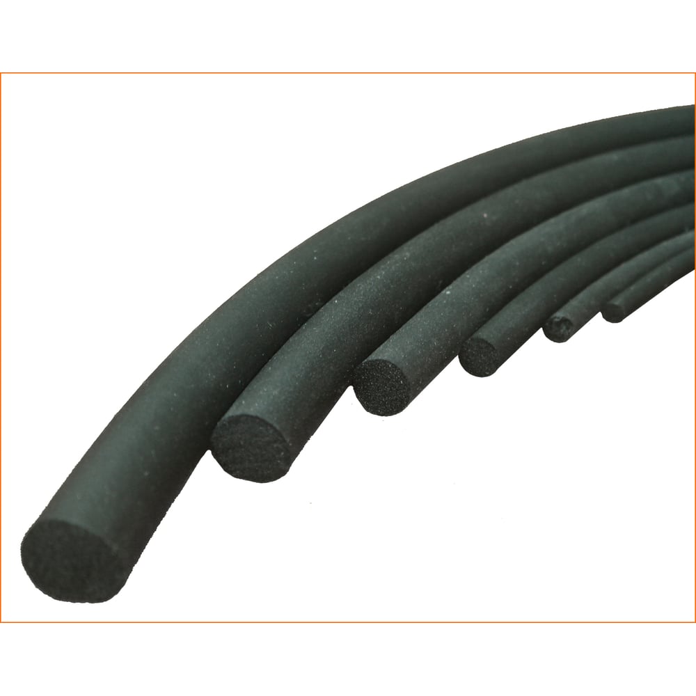 Изображение товара Уплотнительный шнур V&F диаметр 8 мм длина 20 м - герметизация и уплотнение