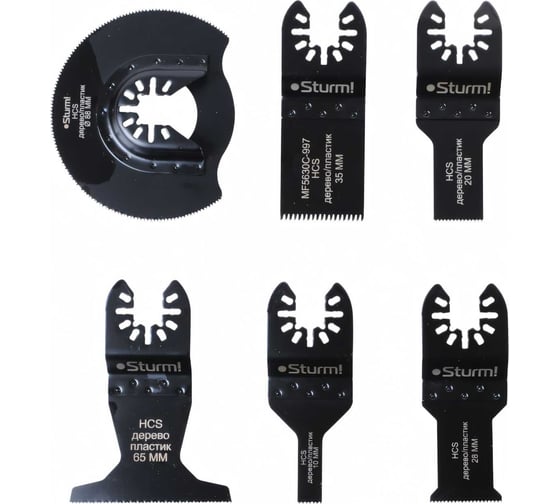 Изображение товара Набор насадок по дереву 6 шт для МФИ Sturm MF5630C-SET-W1