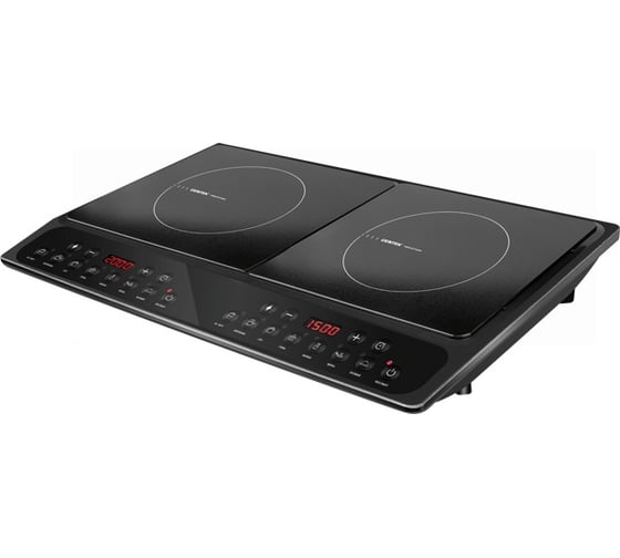 Изображение товара Индукционная плитка Centek CT-1514 Black 3500 Вт 2 конфорки 8 настроек мощности 7 программ LED