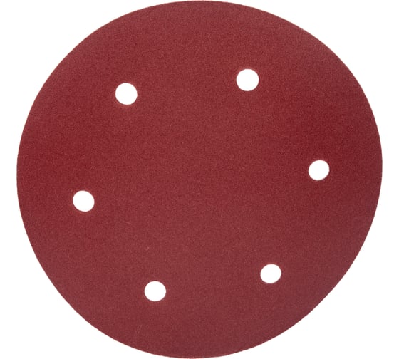 Изображение товара Круг шлифовальный абразивный (20 шт; 225 мм; зерно 220; 6 отверстий) Sturm DWS6010SL-9220