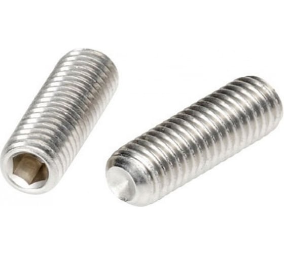 Изображение товара Винт Море-Метизов DIN 916, класс прочности 12.9, цинк, M6x25 мм, 50 шт. VINT916129CM62550М