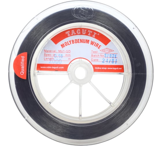 Изображение товара Проволока молибденовая (0.18 мм; катушка 2000 м) ООО АлеКо ПМ0182000