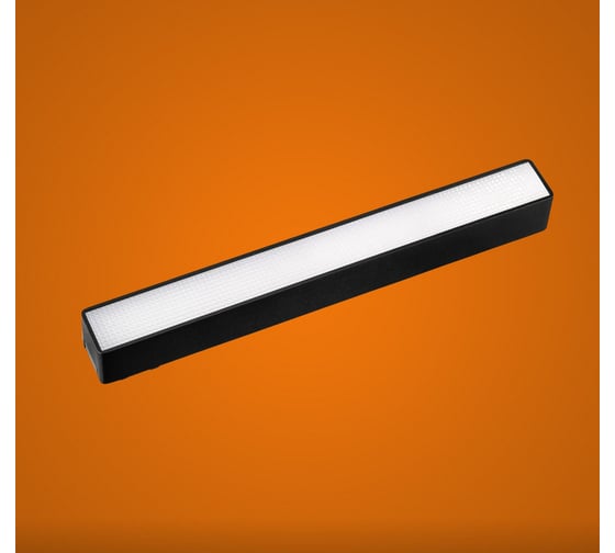 Изображение товара Магнитный линейный трековый светильник направленного света iSVET черный MGN-LTO-102-2-4