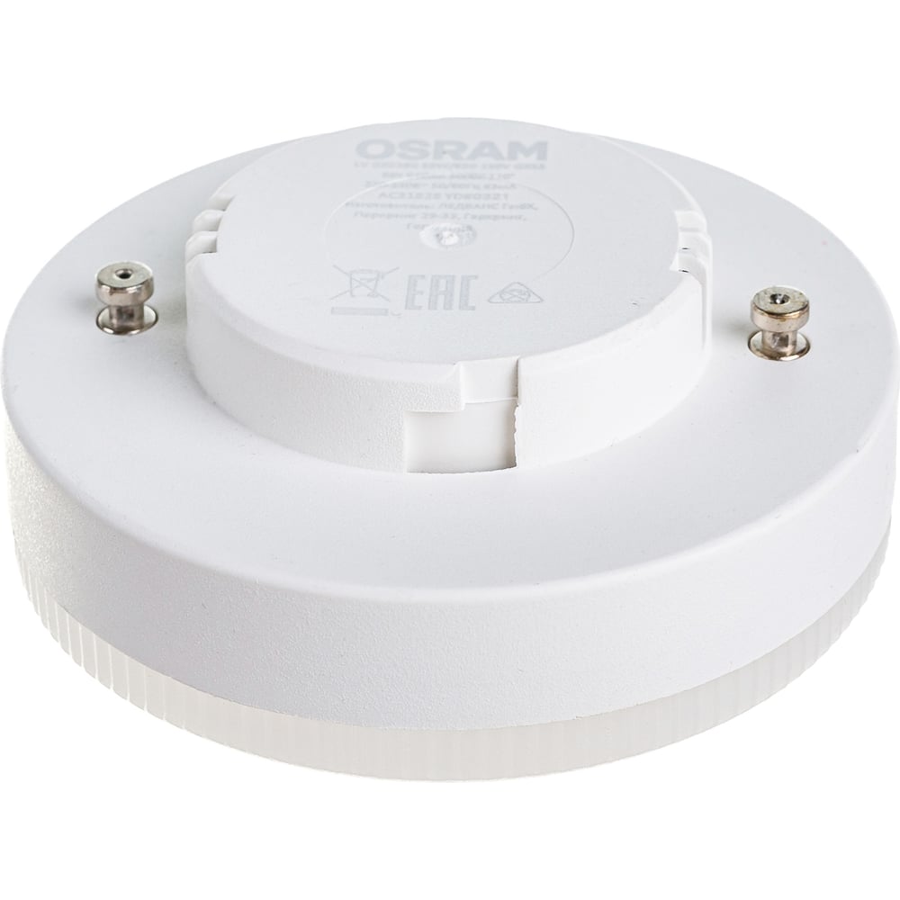 Изображение товара Светодиодная лампа OSRAM LED Value GX53 8W 640Лм теплый белый свет