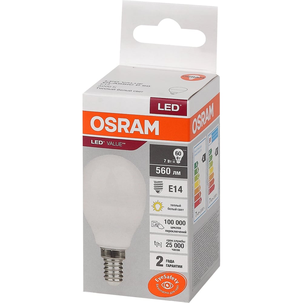 фото Светодиодная лампа osram