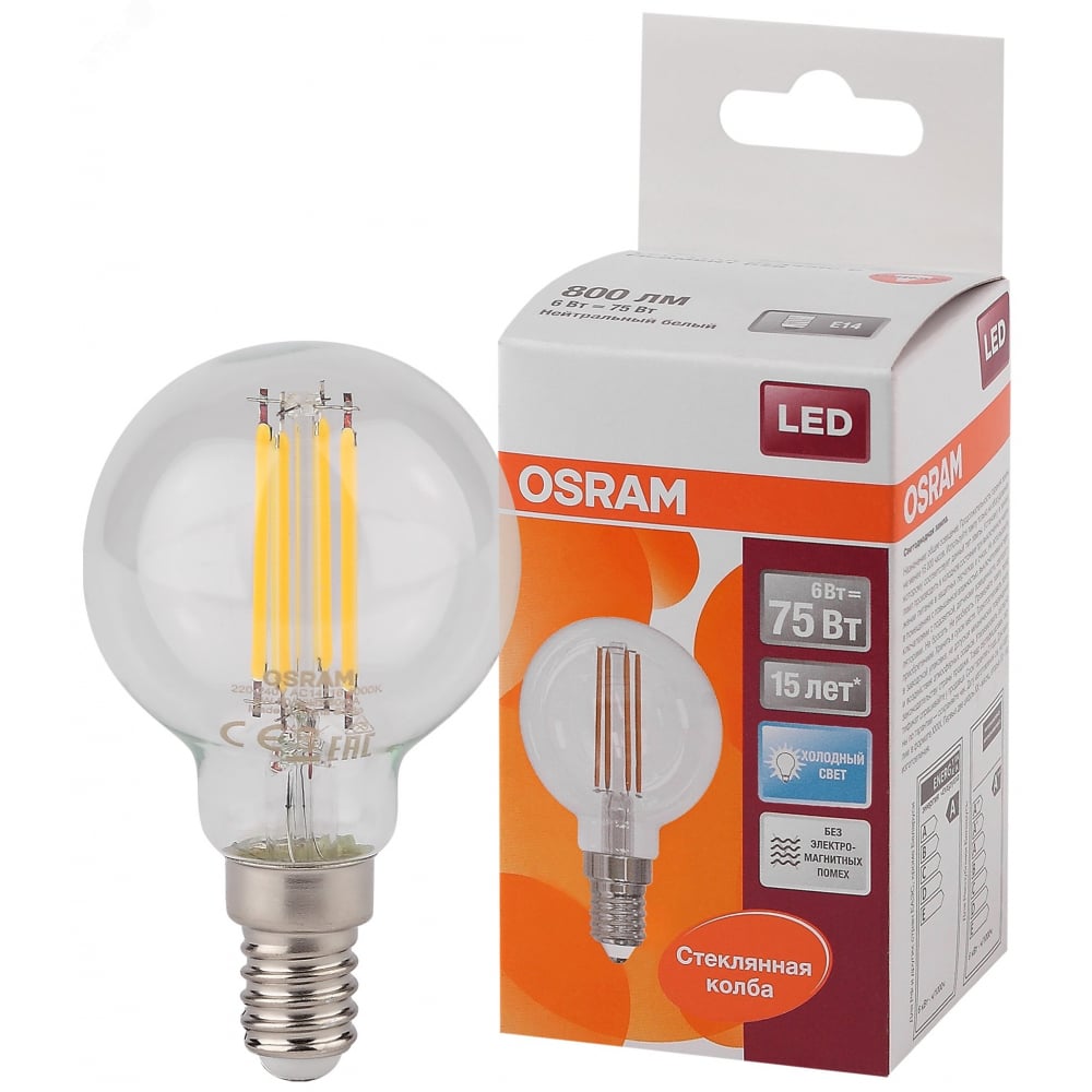 фото Светодиодная лампа osram