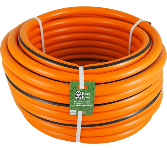 Изображение товара Шланг поливочный Happy Panda 3/4, 25 м HP-TB02 ПВХ трехслойный УТ000004216