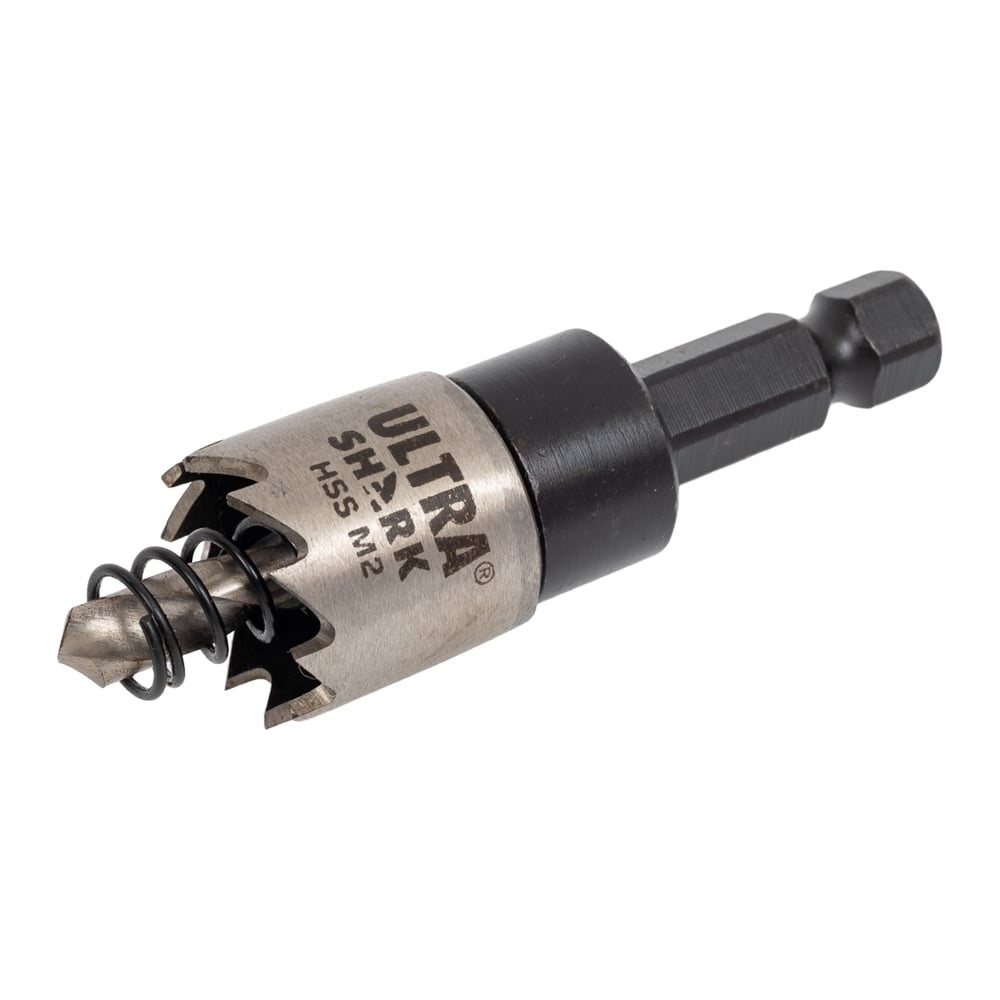 Изображение товара Коронка по металлу Super HSS 22x10 мм 4TPI с центрирующим сверлом и держателем