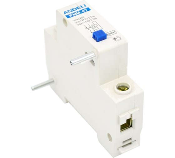 Изображение товара Расцепитель минимального/максимального напряжения ANDELI РММ-47 на DIN-рейку ADL02-202