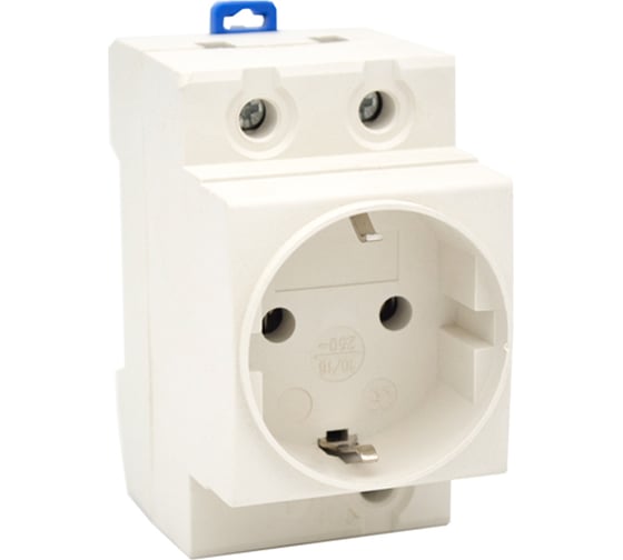 Изображение товара Розетка на DIN-рейку ANDELI AM-Euro с заземляющим контактом ADL13-010