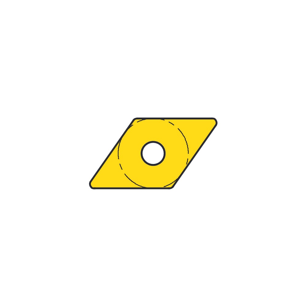 Изображение товара Сменная твердосплавная токарная пластина YG-1 DCMT11T312-PM-YG3115