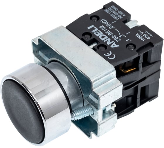 Изображение товара Кнопка ANDELI XB2-BА25 черный, ADL10-058