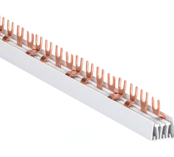 Изображение товара Соединительная шина ANDELI 4П, 63A, FORK, вилка, 1м ADL16-253