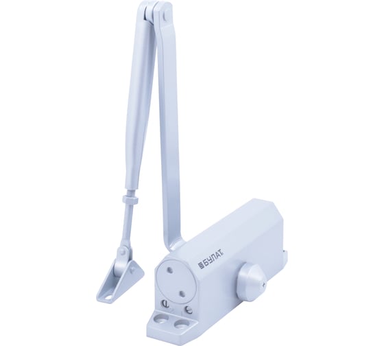 Изображение товара Дверной доводчик БУЛАТ ДД 502/2 A-S, 25-45 кг, серебро 13495