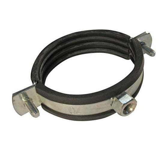 Изображение товара Сантехнический хомут ЦКИ 40-43, М8, 1 1/4", Ц, уп. 25 шт. 65386