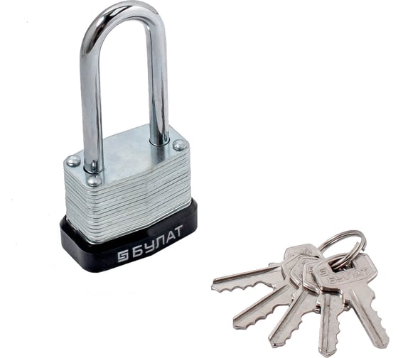Изображение товара Навесной замок БУЛАТ ВС 0130-01 d=5 мм 13613