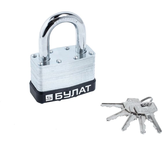 Изображение товара Навесной замок БУЛАТ ВС 0165 d=11 мм 13447