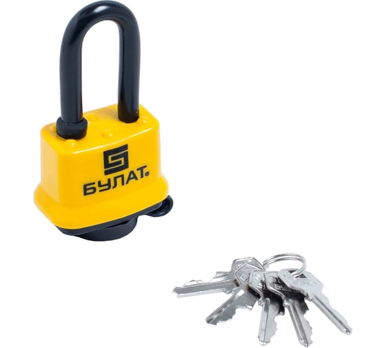 Изображение товара Навесной всепогодный замок БУЛАТ ВС 0330-01 13457