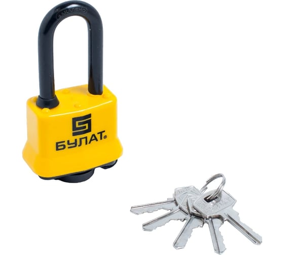 Изображение товара Навесной всепогодный замок БУЛАТ ВС 0340-01 13458