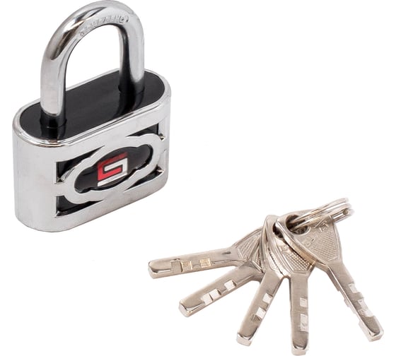 Изображение товара Навесной замок БУЛАТ ВС 3-П40 ПЛ d=6 мм 13648