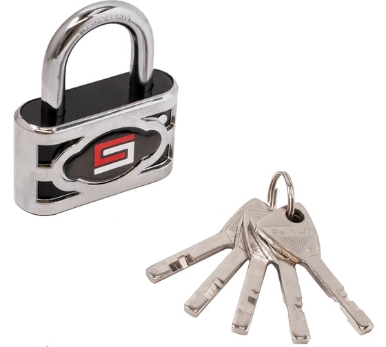 Изображение товара Навесной замок БУЛАТ ВС 3-П60 ПЛ d=8 мм 13652