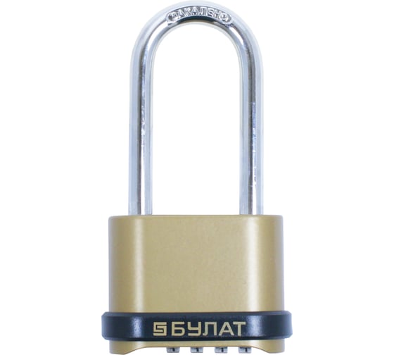 Изображение товара Навесной замок БУЛАТ ВС 564-01 d=8 мм 13532