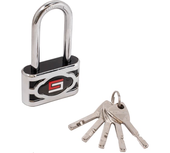 Изображение товара Навесной замок БУЛАТ ВС 3-П60-01 ПЛ d=8 мм 13653