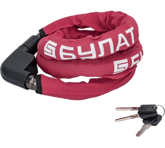 Изображение товара Навесной замок с тросом БУЛАТ ВС 217 22х1500 13877