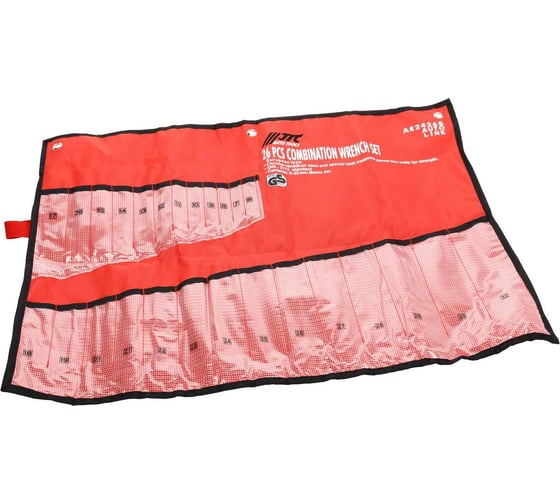 Изображение товара Сумка скрутка JTC для комбинированных ключей 6-32 мм, 26 ячеек -AE2426S-B JTC-AE2426S-B