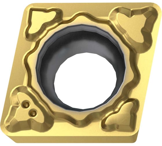 Изображение товара Сменная твердосплавная токарная пластина YG-1 CCMT060204-MF-YG2025 22002796