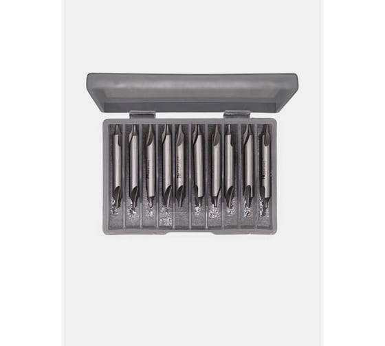 Изображение товара Сверло центровочное радиусное РОСИНСТРУМЕНТ 10 шт, 2.0 тип R, ГОСТ 14952-75 Р6М5 5992UP