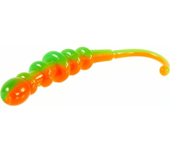 Изображение товара Съедобные искусственные слаги LUCKY JOHN LJ Pro Series TIPSY WORM, 2.8 дюйма (7.12 см), цвет T76, 8 шт. 140176-T76