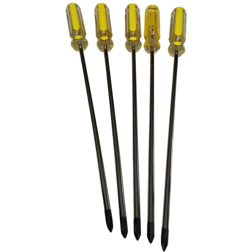 Изображение товара Отвертка крестовая WYNNS 200_5,0 №1 5шт, W0394E+(5) Tools 00000017977