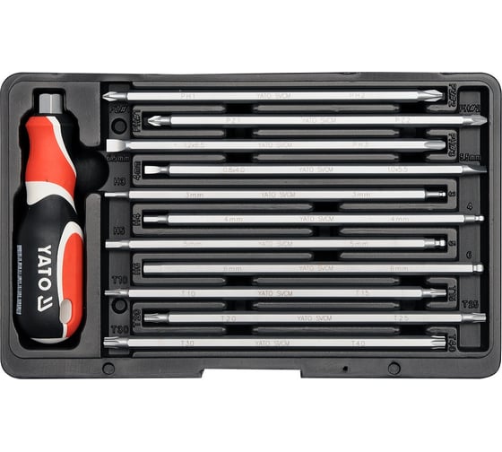 Изображение товара Набор отвёрток для точных работ YATO 22в0 YT-2797