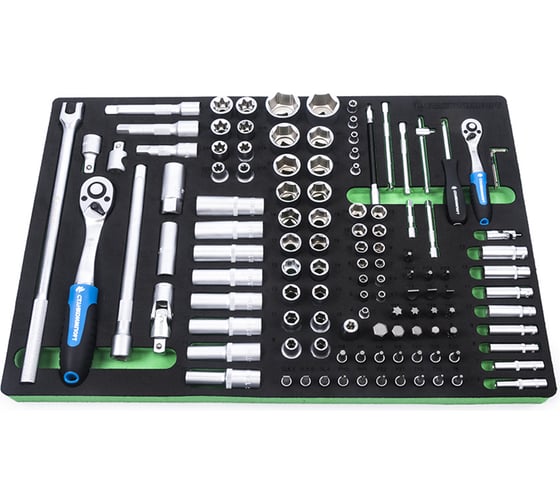 Изображение товара Комплект ложементов для тележки Станкоимпорт 184 предмета TU-184