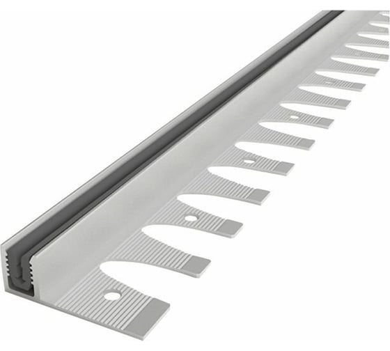 Изображение товара Профиль-защелка закладной для Т-образных профилей под 12-15 мм (2.7 м; без покрытия) ЛУКА УТ000043188