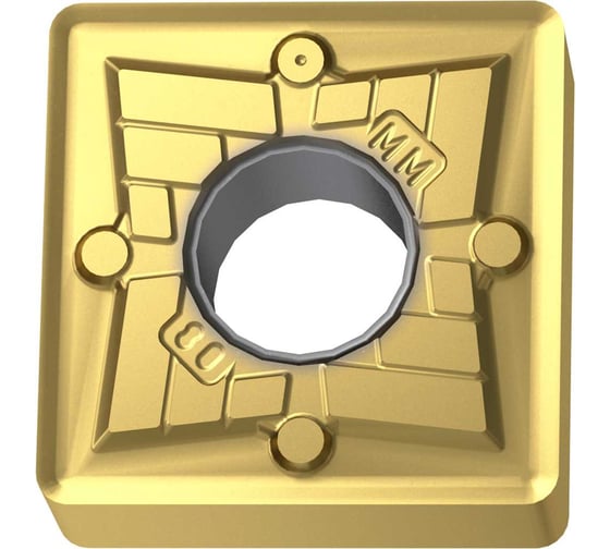 Изображение товара Сменная твердосплавная токарная пластина YG-1 SNMG120408-MM-YG211 22000555