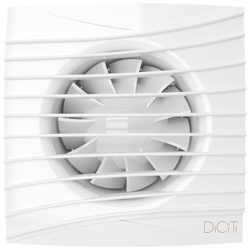 Накладные вытяжные вентиляторы  Все инструменты Осевой вентилятор DICITI SILENT 5C TURBO 90-03649