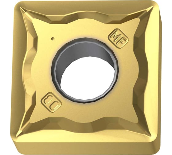 Изображение товара Сменная твердосплавная токарная пластина YG-1 SNMG120404-MF-YG214 22000981