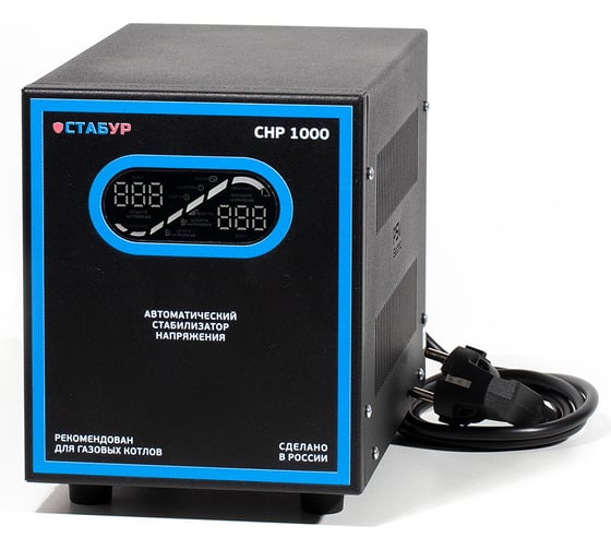 Изображение товара Релейный однофазный стабилизатор напряжения Промсвязь СТАБУР СНР-1000 STBSNR1000