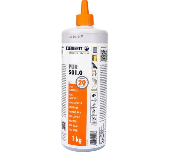 Изображение товара Клей Kleiberit ПУ 501 1 кг KLB0502